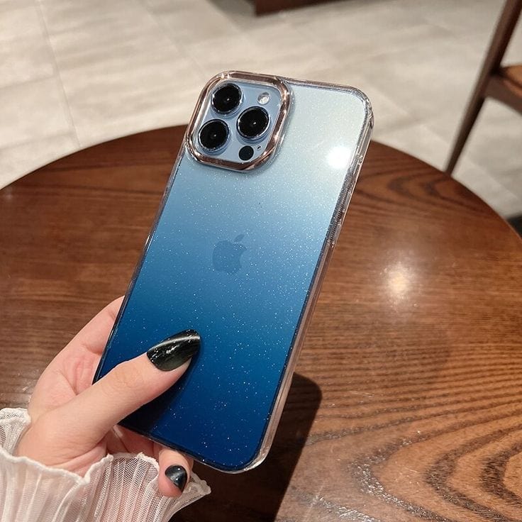 Dual Shimmer Ombre Cases For Iphones