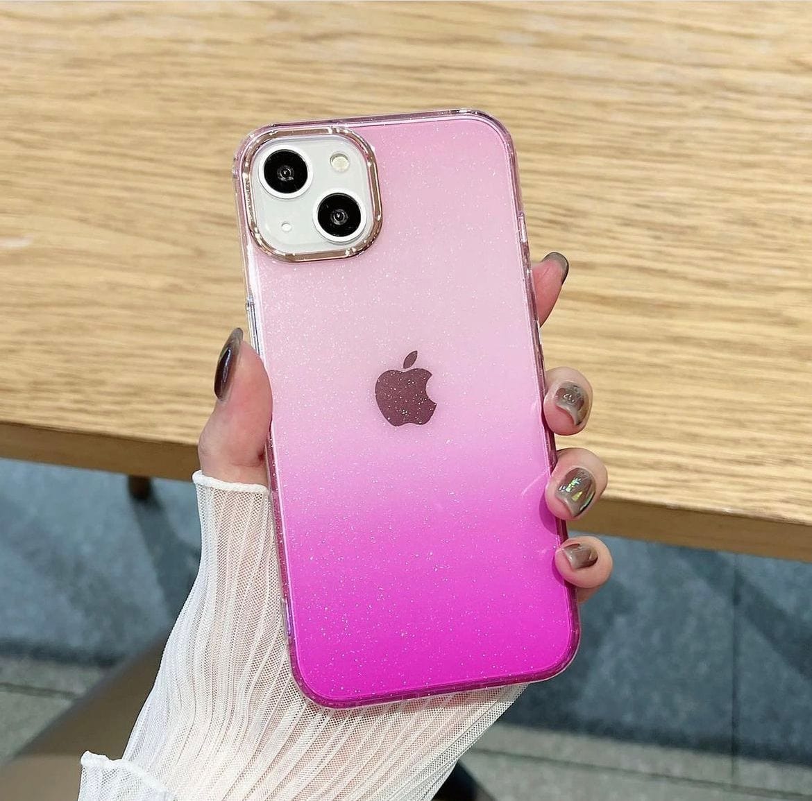 Dual Shimmer Ombre Cases For Iphones
