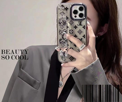 Premium Quality Branded Transparent Case with Belt