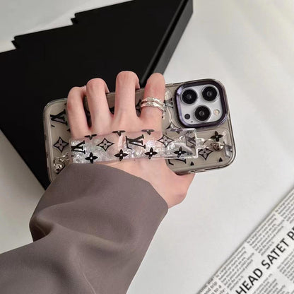 Premium Quality Branded Transparent Case with Belt