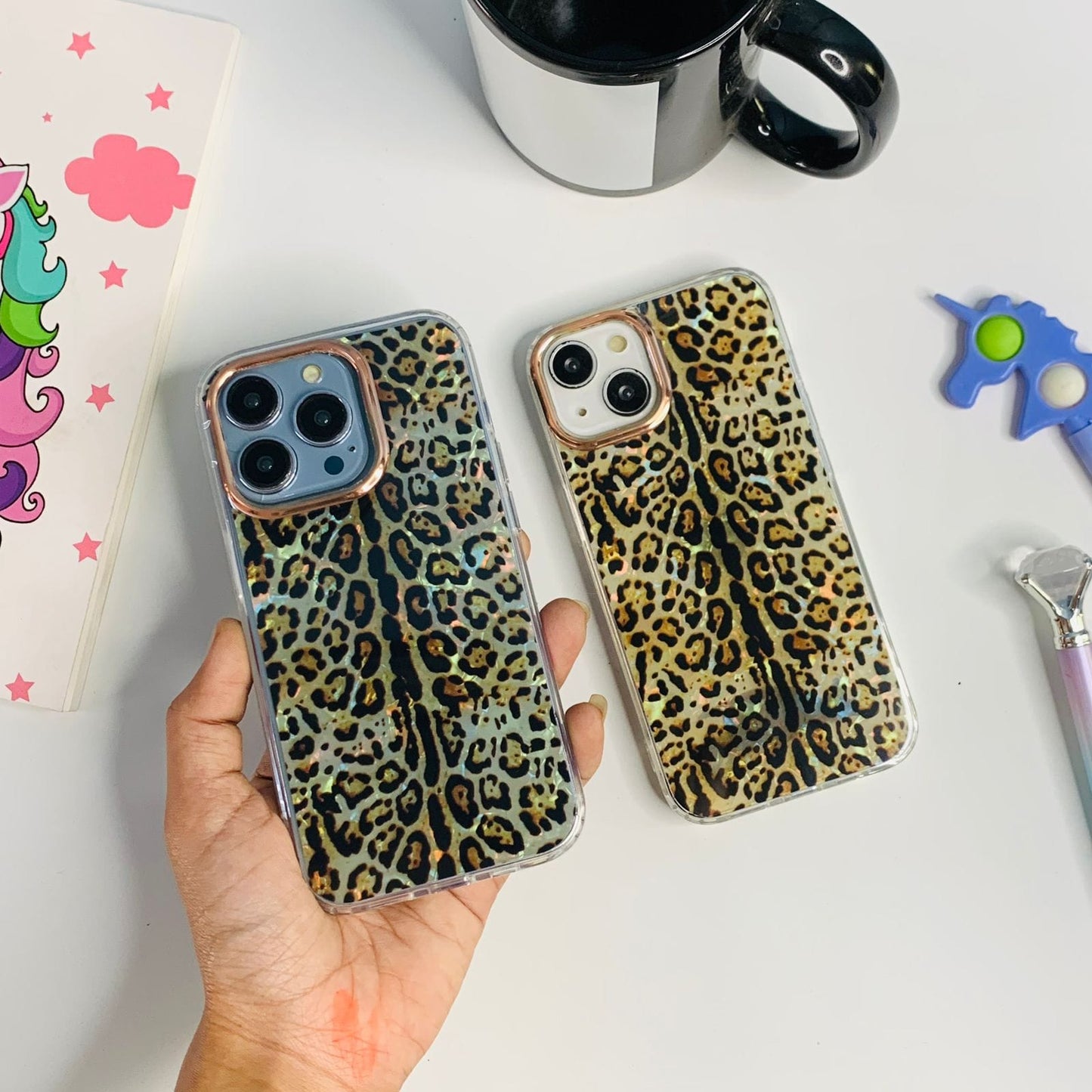 Cheetah Printed Textured Case for Iphones