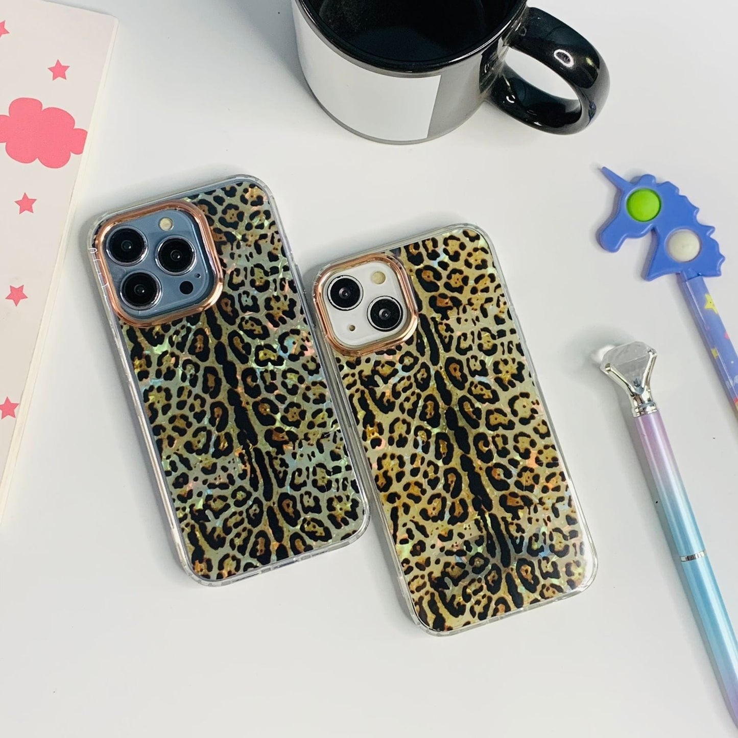 Cheetah Printed Textured Case for Iphones