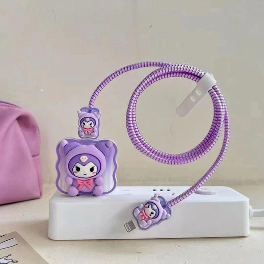 IPhone 18W 20W 3d Silicone Cartoon Charger Protective Case – 3D Cartoon Character