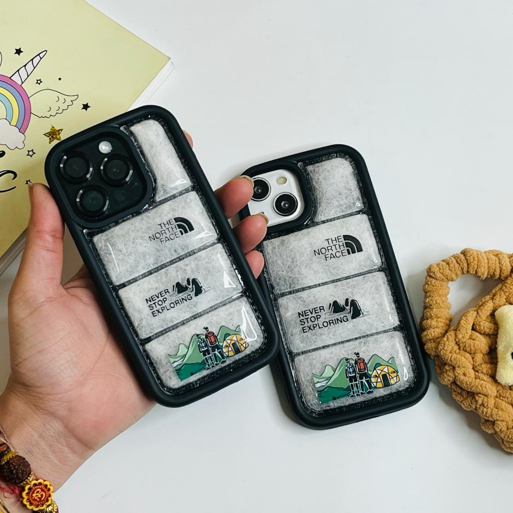 Luxury Smart Puffer Case for Iphone Users