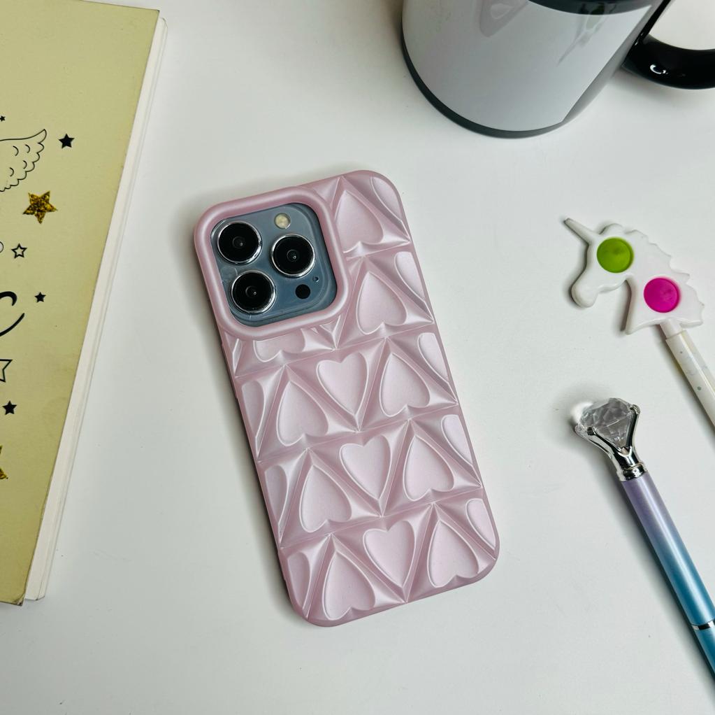 Fluorescent Heart Case for Iphone Users