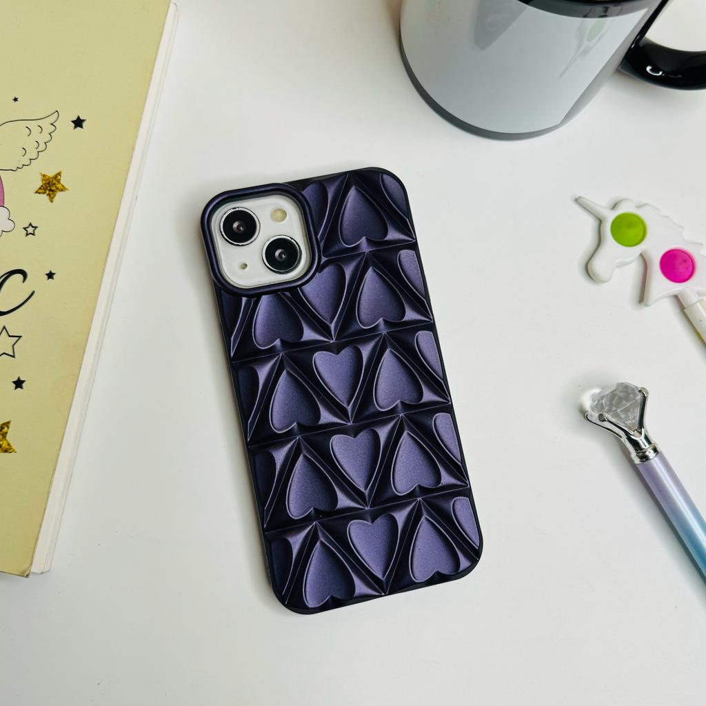 Fluorescent Heart Case for Iphone Users