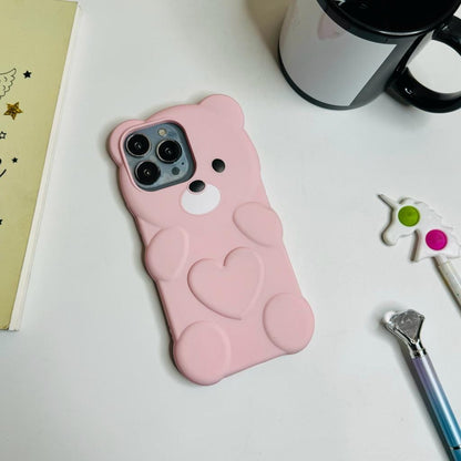 Cute Teddy Case For Iphone Users