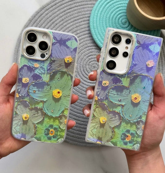 iPhone-Oil Painting Floral Phone Case