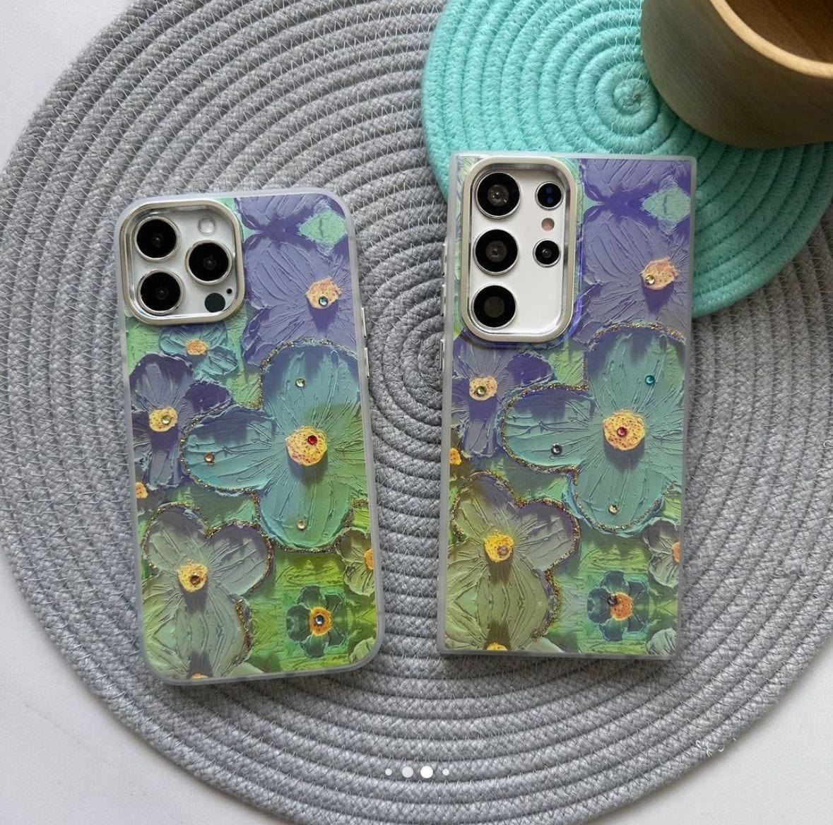 iPhone-Oil Painting Floral Phone Case