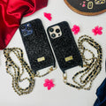 Luxury Glitter Stone Phone Case With Chain