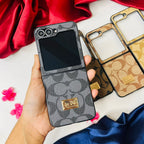 Premium Luxe Phone Case With For Samsung Flip Series