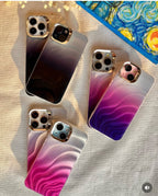 Colourful Waves iPhone Case