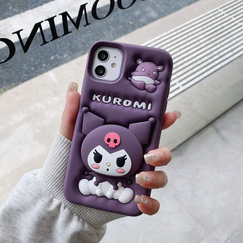 3D Kurmi Phone case With Pop Socket
