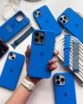 Royal Blue Color Silicon Case
