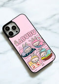 Cute Monster Glass Phone Case #004