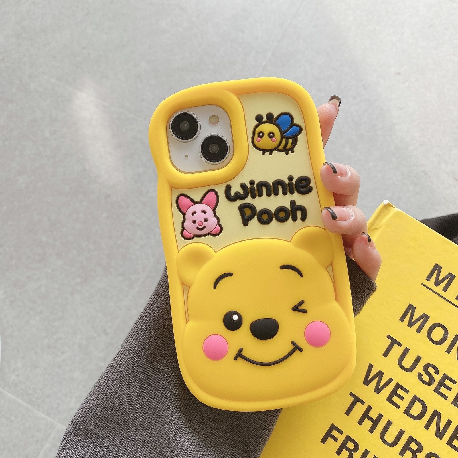 3D Winnie Pooh Phone Case
