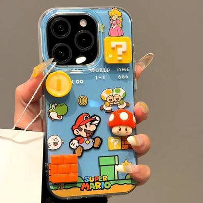 Super Cartoon Phone Case With Charm