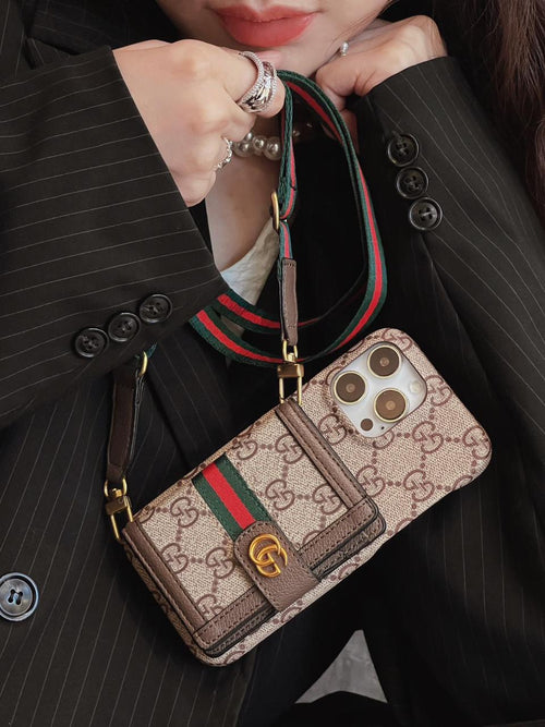 Luxury Branded Sling Case With Wallet #02