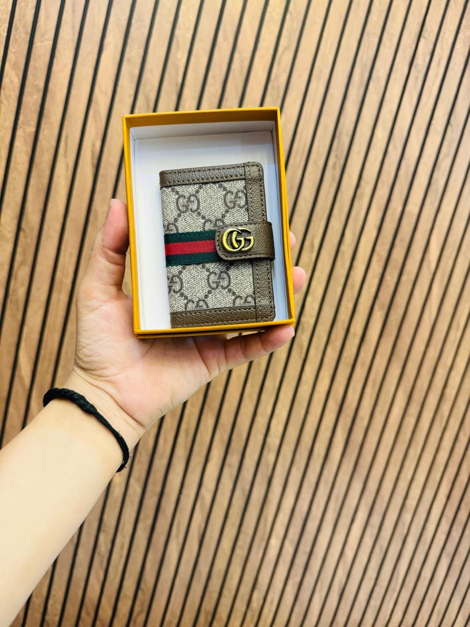 Premium Branded Card Holder With Box
