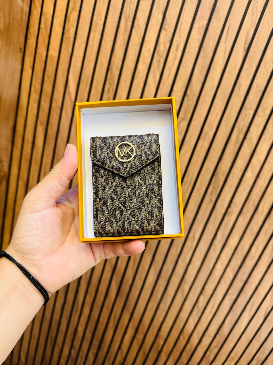 Premium Branded Card Holder With Box (3 Colours)
