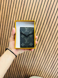 Premium Black Branded Card Holder With Box
