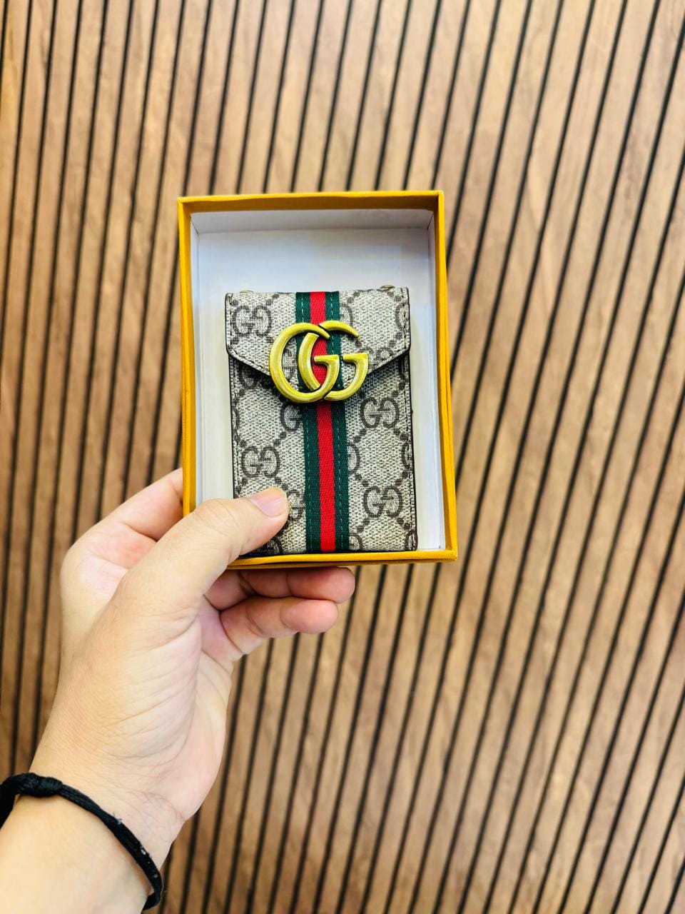 Luxury Branded Card Holder With Box #001