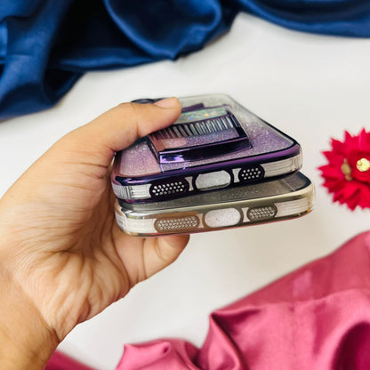 Glitter Sipper Case For Iphones