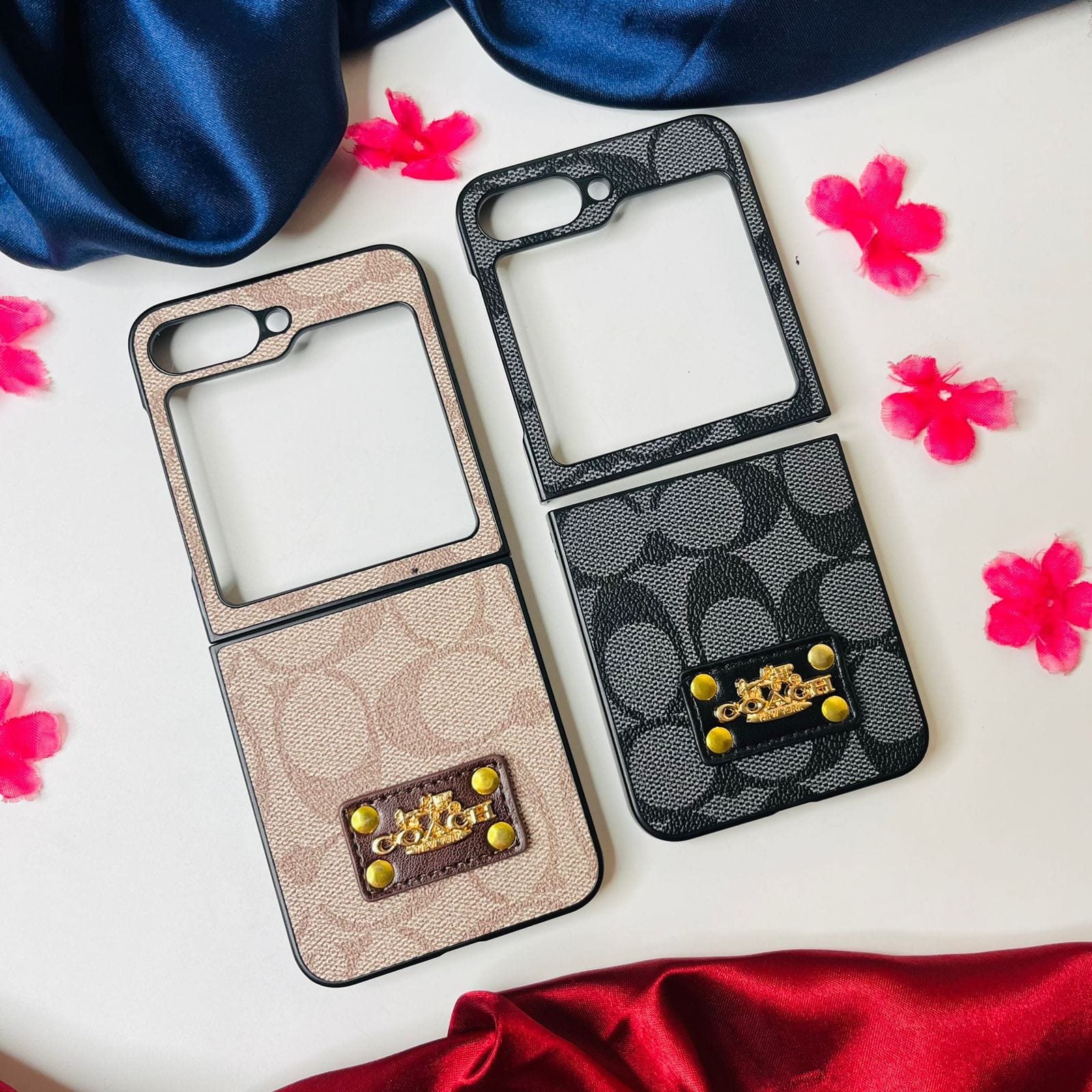 Premium Luxe Phone Case With For Samsung Flip Series