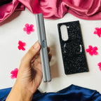 Glitter Phone Case With Magsafe For Samsung Fold Series