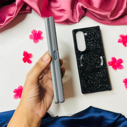 Glitter Phone Case With Magsafe For Samsung Fold Series