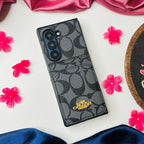 Premium Luxe Phone Case With Card Holder For Samsung Fold Series