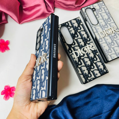 Branded Stone Doir Phone Case For Samsung Fold Series