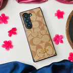 Premium Luxe Phone Case With Card Holder For Samsung Fold Series