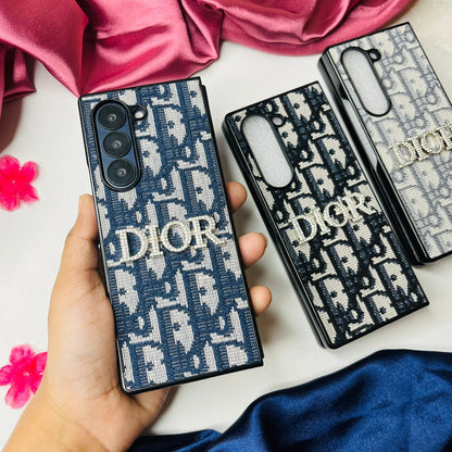 Branded Stone Doir Phone Case For Samsung Fold Series