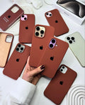 Brown Color Silicon Cases