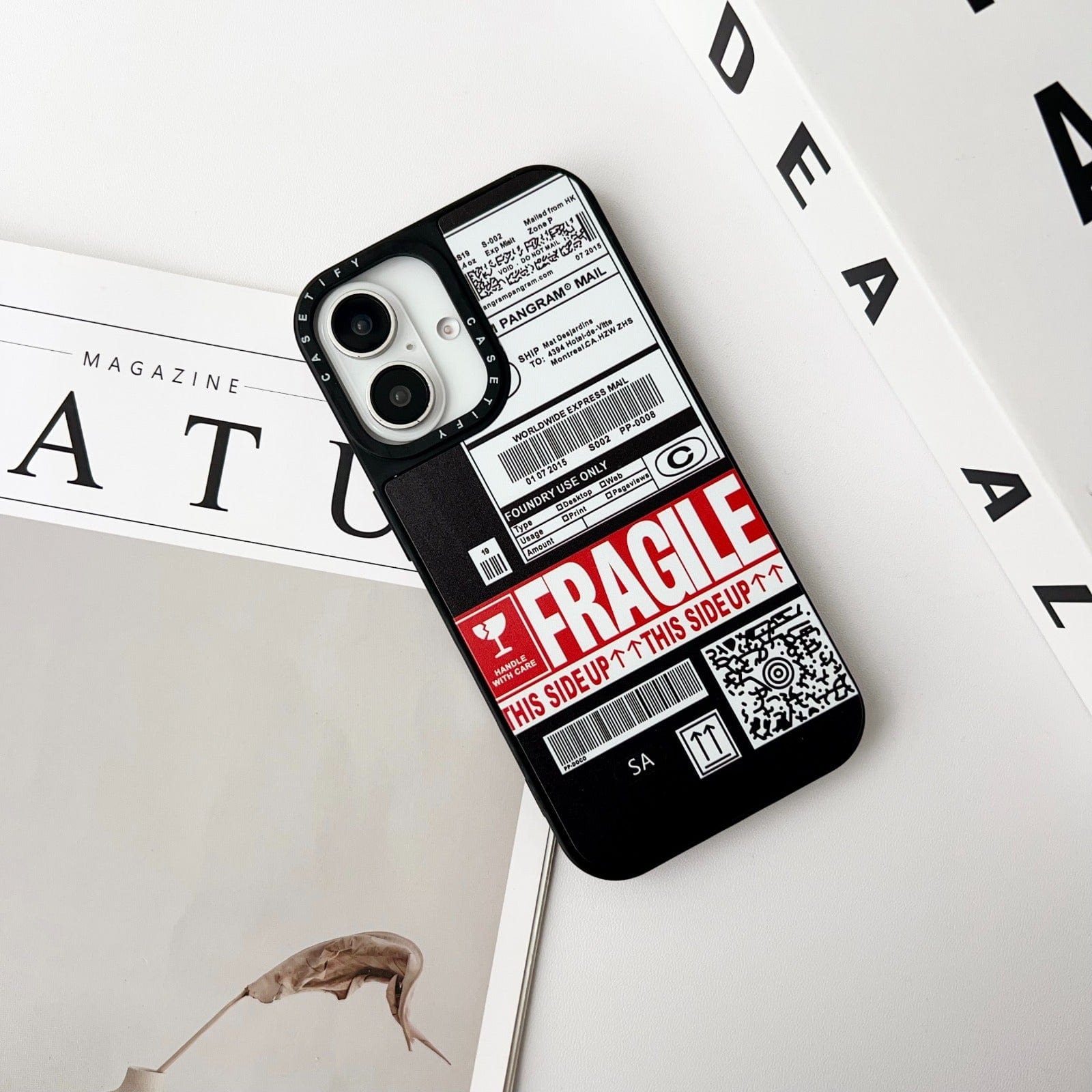 Luxury Branded Unisex Silicone iPhone Cases Design #09