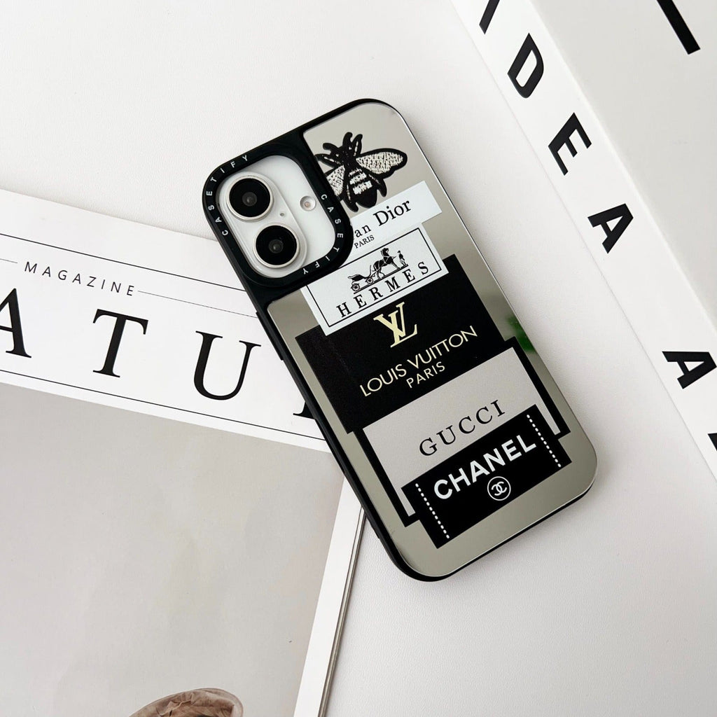 Luxury Mirror Branded iPhone Cases Design #002