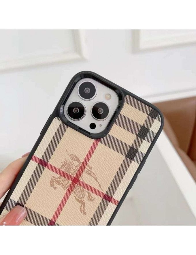 New Premium Branded Leather Phone Case