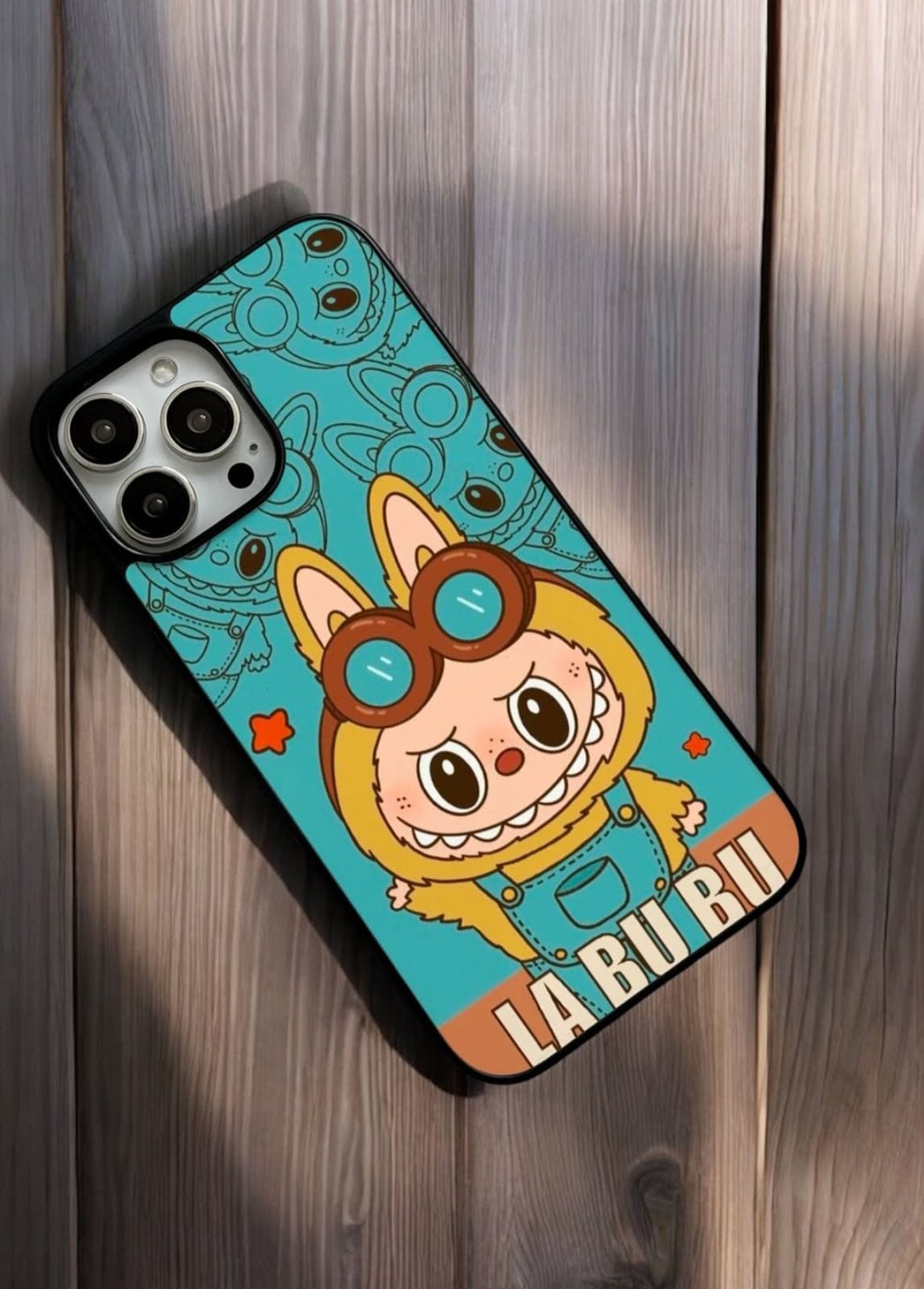 Cute Monster Glass Phone Case #001