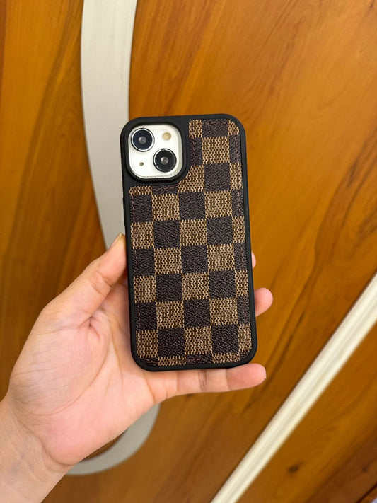 New Premium Brown Strap Leather Phone Case