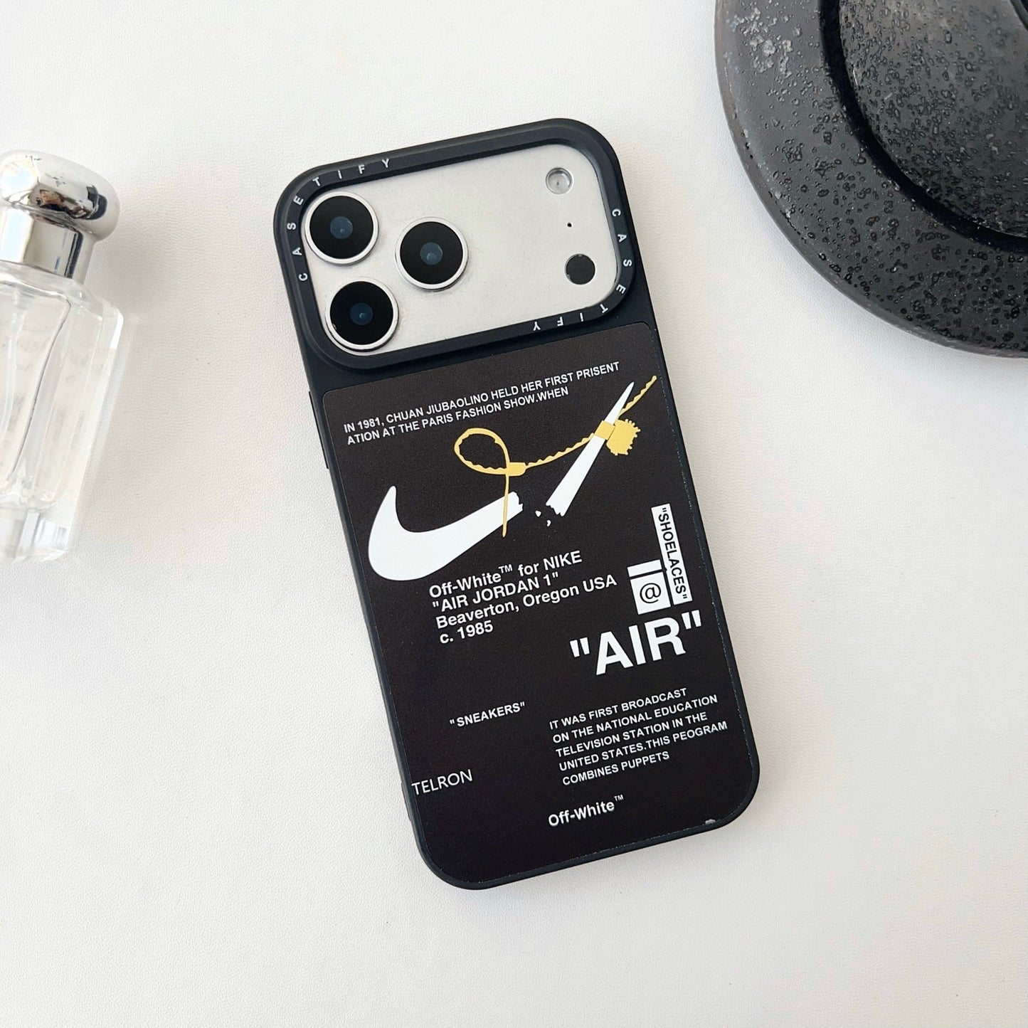 Luxury Branded Unisex Silicone iPhone Cases Design #001