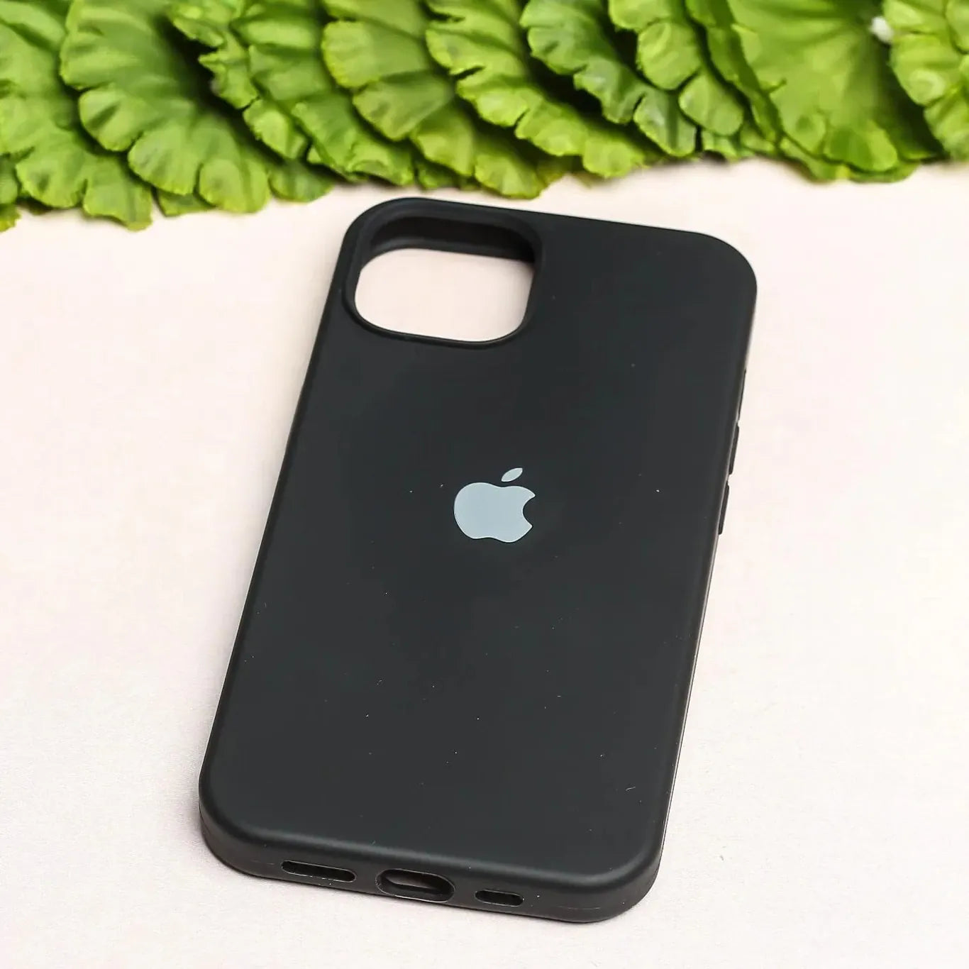Jet Black Color Premium Silicon Case Cover