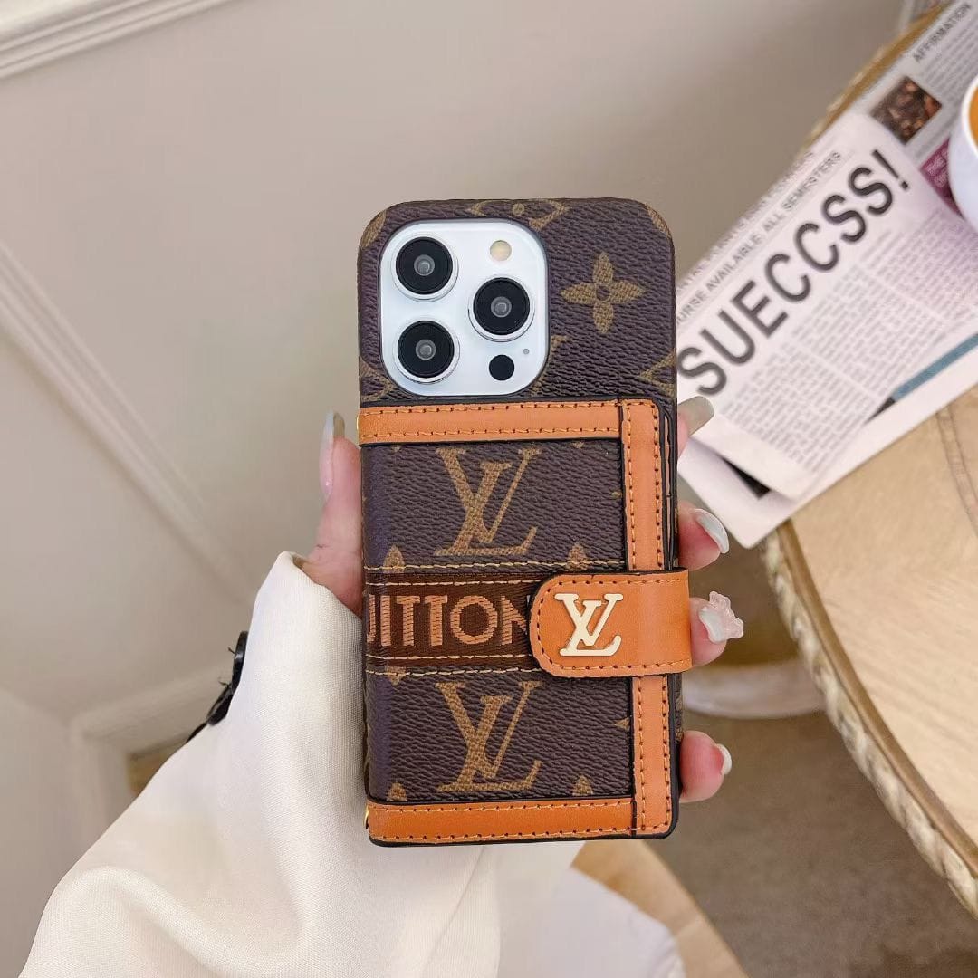Luxury Branded Sling Case With Wallet #01