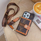 Luxury Branded Sling Case With Wallet #01