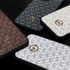 Luxury Metal Logo Phone Cases