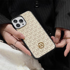 Luxury Metal Logo Phone Cases