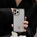 Luxury Metal Logo Phone Cases