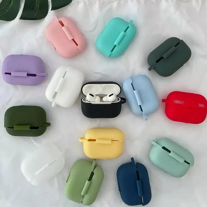 Pastel Colours Silicon Airpod Cases