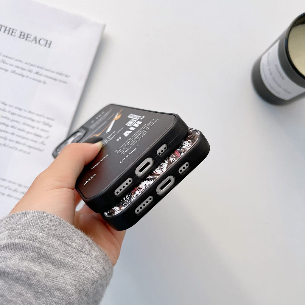 Luxury Branded Unisex Silicone iPhone Cases Design #001