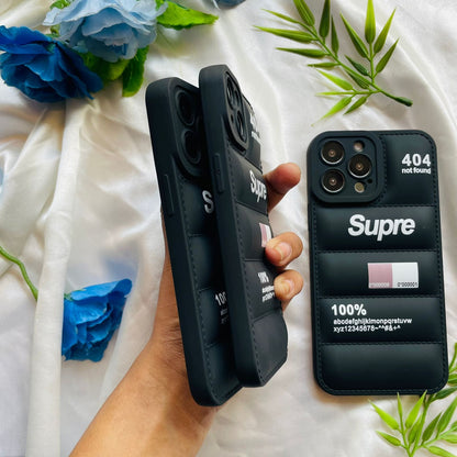 Black Smart Puffer Case #002